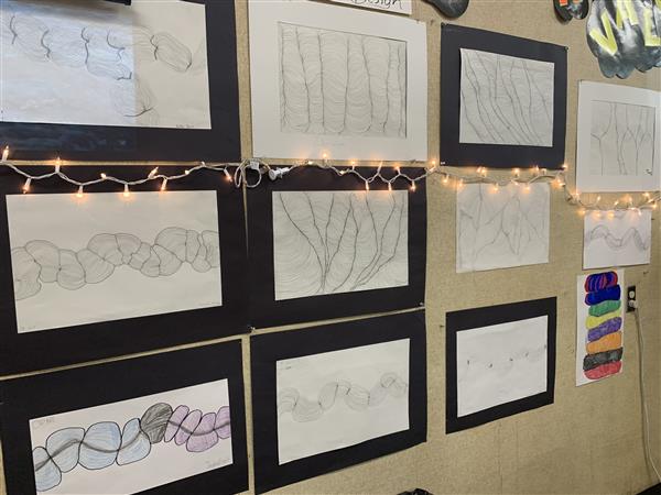 Op Art using Lines